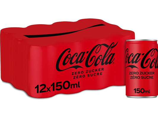Coca-Cola Zero Soft - Drinks 12 x 0.15