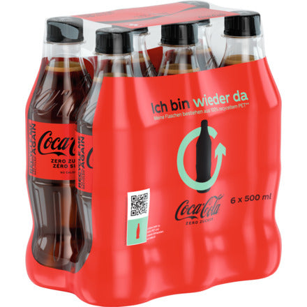 Coca-Cola Zero 6 x 0.5 l