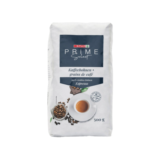 SPAR Prime Espresso Kaffeebohnen 500g
