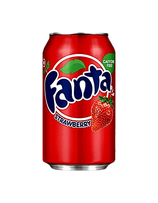 Fanta Strawberry - strawberry, 355ml can
