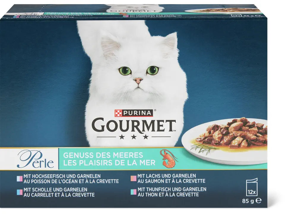 Gourmet Perle – Genuss des Meeres in Sauce (12 × 85 g)