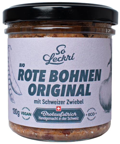 Bio Rote Bohnen Brotaufstrich – Meno-Shop Bio Rote Bohnen Brotaufstrich – Meno-Shop
