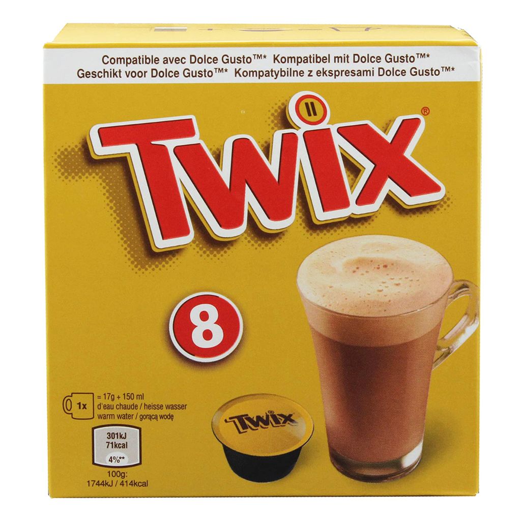 Twix 8 capsules for Dolce Gusto