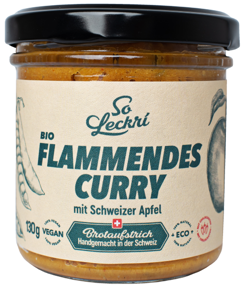 Organic Flaming Curry Spread