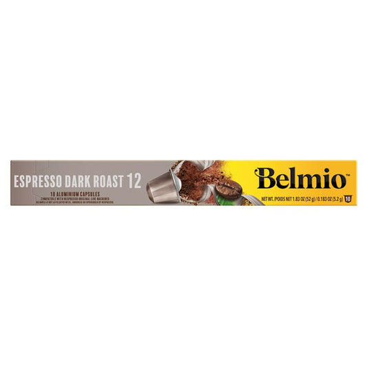 Belmio Espresso Dark Roast, 10 capsules pour Nespresso®
