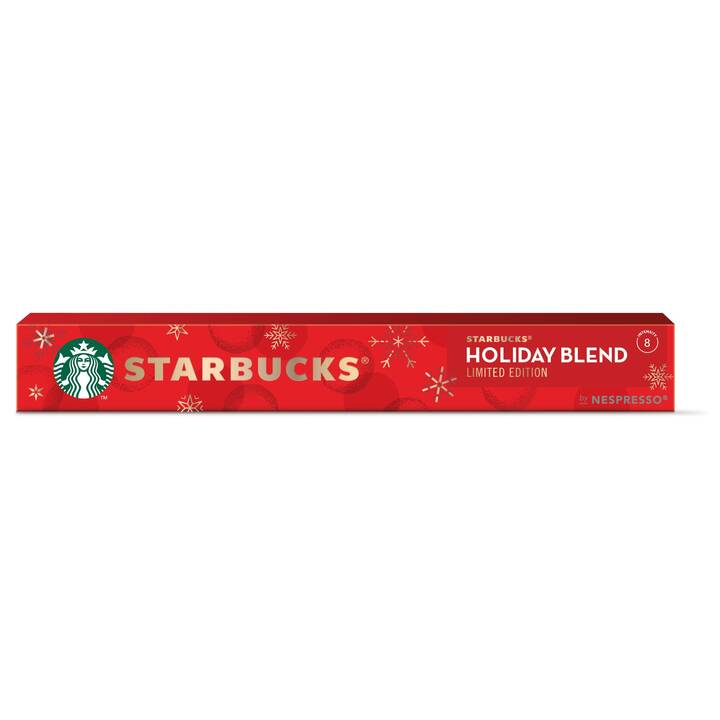 Starbucks Holiday Blend by Nespresso® 10 Kapseln