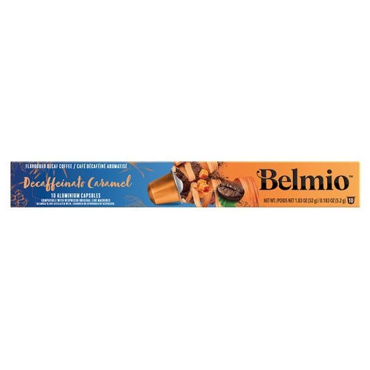 Belmio Decaffeinato Caramel, 10 Kapseln für Nespresso®