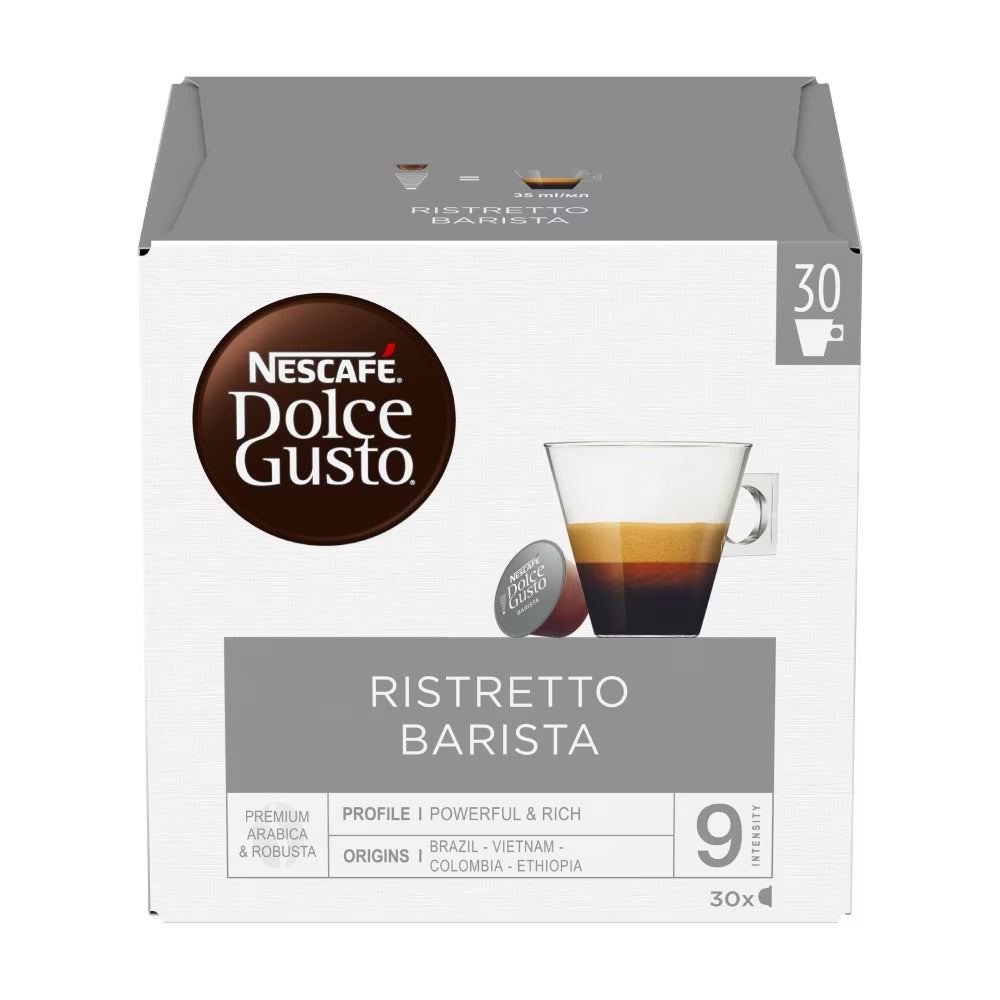 Nescafé Ristretto Barista 30 Kapseln für Nescafé Dolce Gusto