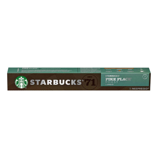 Starbucks Lungo Pike Place Roast 10 Capsules