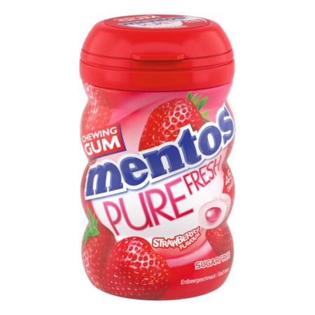 Mentos Gomme Pure Fraise Fraîche 90 g