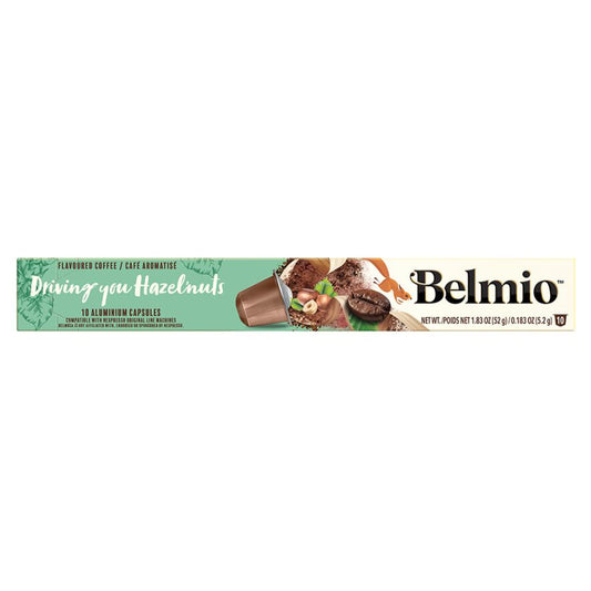 Belmio Driving you Hazelnuts, 10 Kapseln für Nespresso®