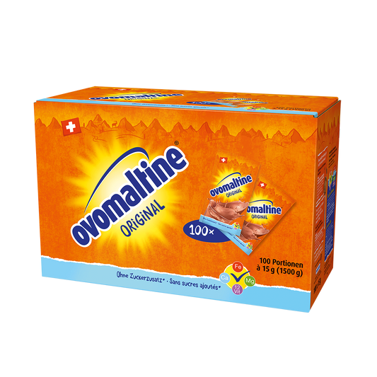 Ovaltine, sachet portions 100 x 15 g