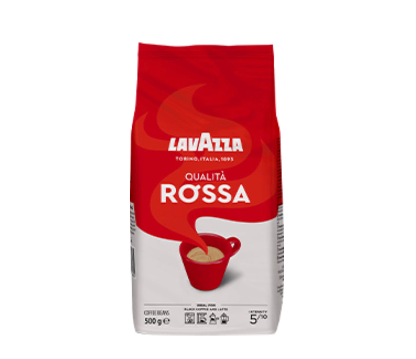 Lavazza Qualité Rossa 500 g. grains de café