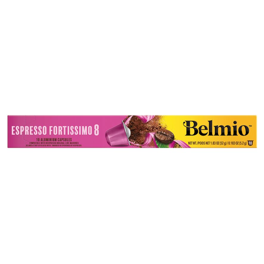 Belmio Espresso Fortissimo, 10 capsules for Nespresso®