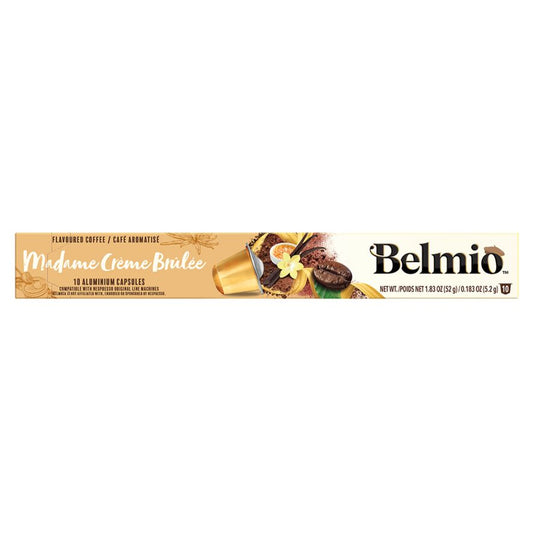 Belmio Madame Crème Brulée, 10 capsules pour Nespresso®