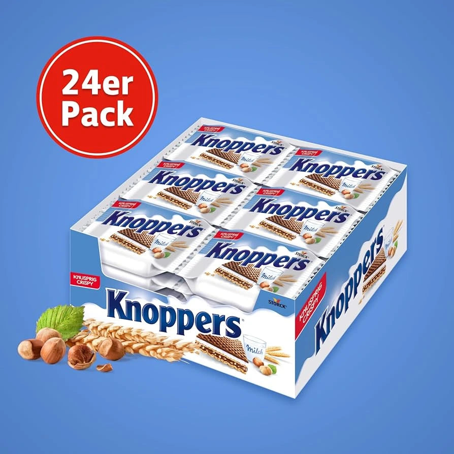 Knoppers Erdnuss – 24 x 25 g