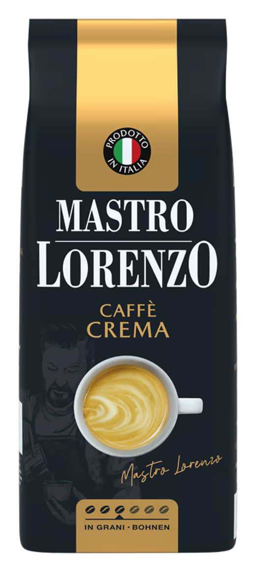 Mastro Lorenzo Caffè Crema Kaffeebohnen 1kg