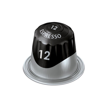 Jacobs Espresso 12 Ristretto – 20 Aluminiumkapseln kompatibel mit Nespresso® Maschinen