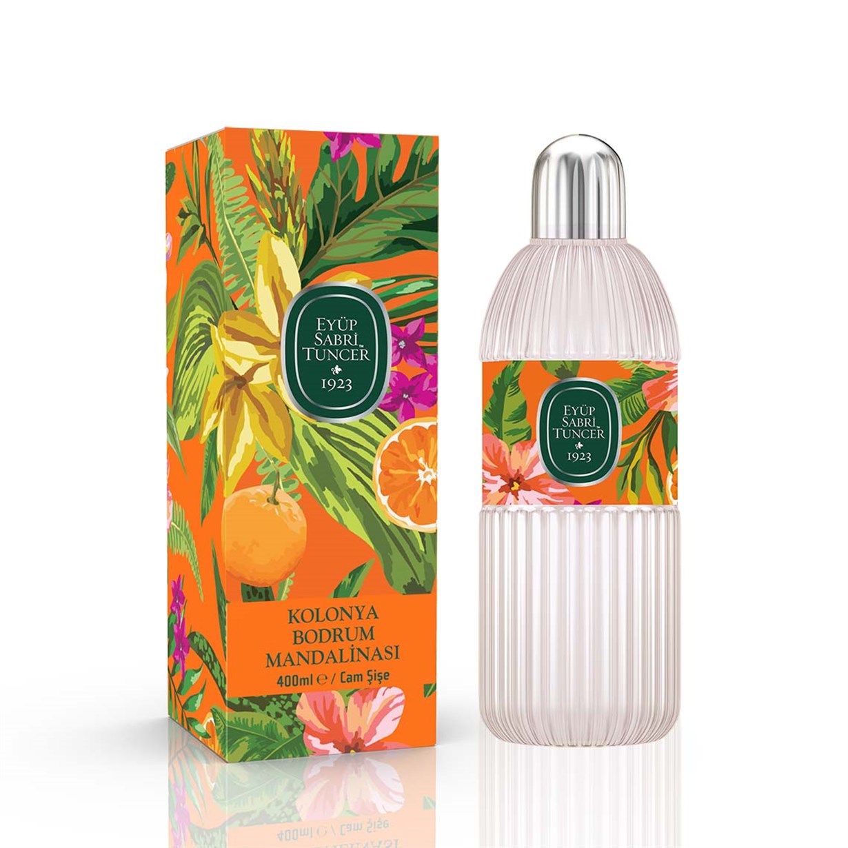 Eyüp Sabri Tuncer Bodrum Mandarin Kolonya 400 ml - Glasflasche