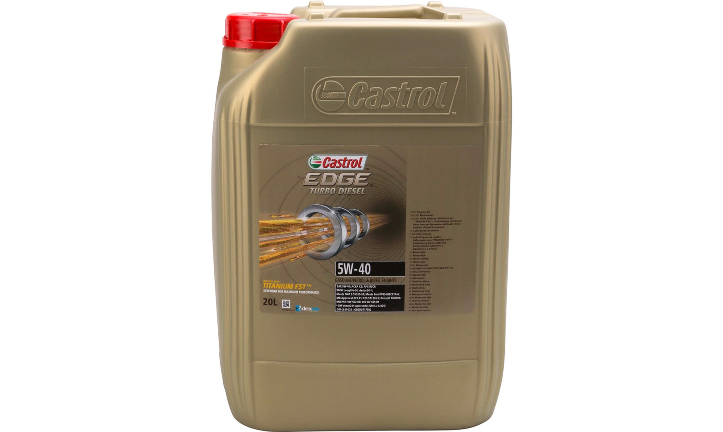 Castrol Edge Titanium FST Turbo Diesel 5W-40