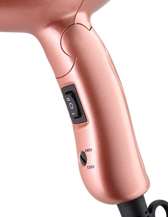 Elchim Dress Code Mini Professional Travel Dryer Venetian Rose Gold