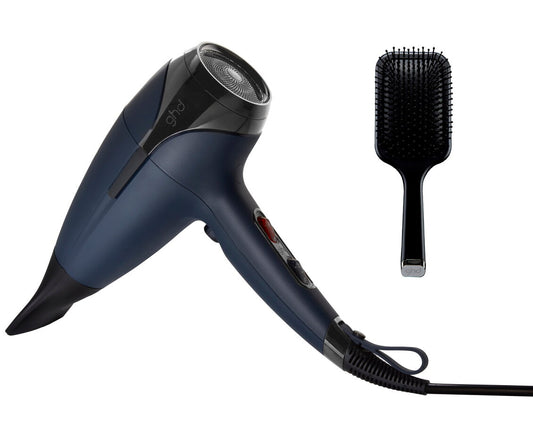 GHD Helios Hair Dryer &amp; Paddle Brush Bundle