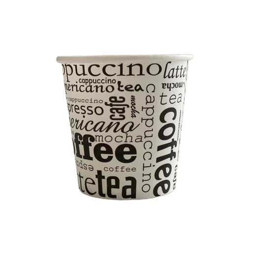 Disposable coffee mugs Coffe to go 100ml 50 pieces 