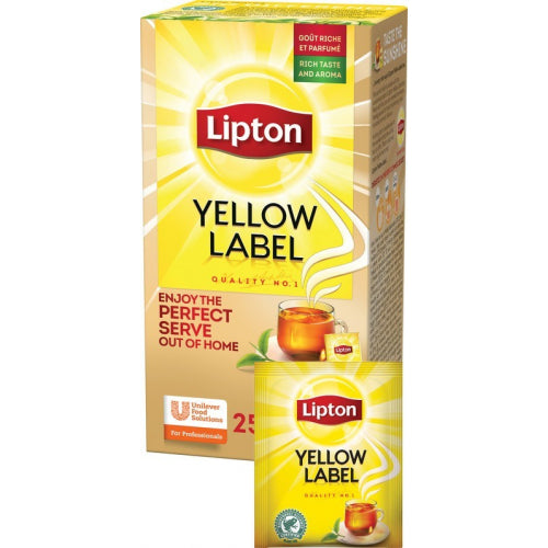 Étiquette jaune, 25 x 1,8 g