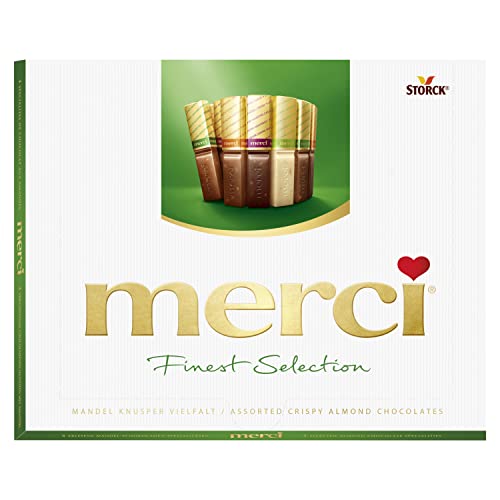 Merci Finest Selection Variété croquante aux amandes, 250 g