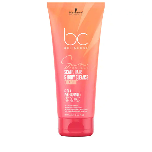 BC Bonacure 3-en-1 Cuir Chevelu, Cheveux &amp; Corps Nettoyant 200ml