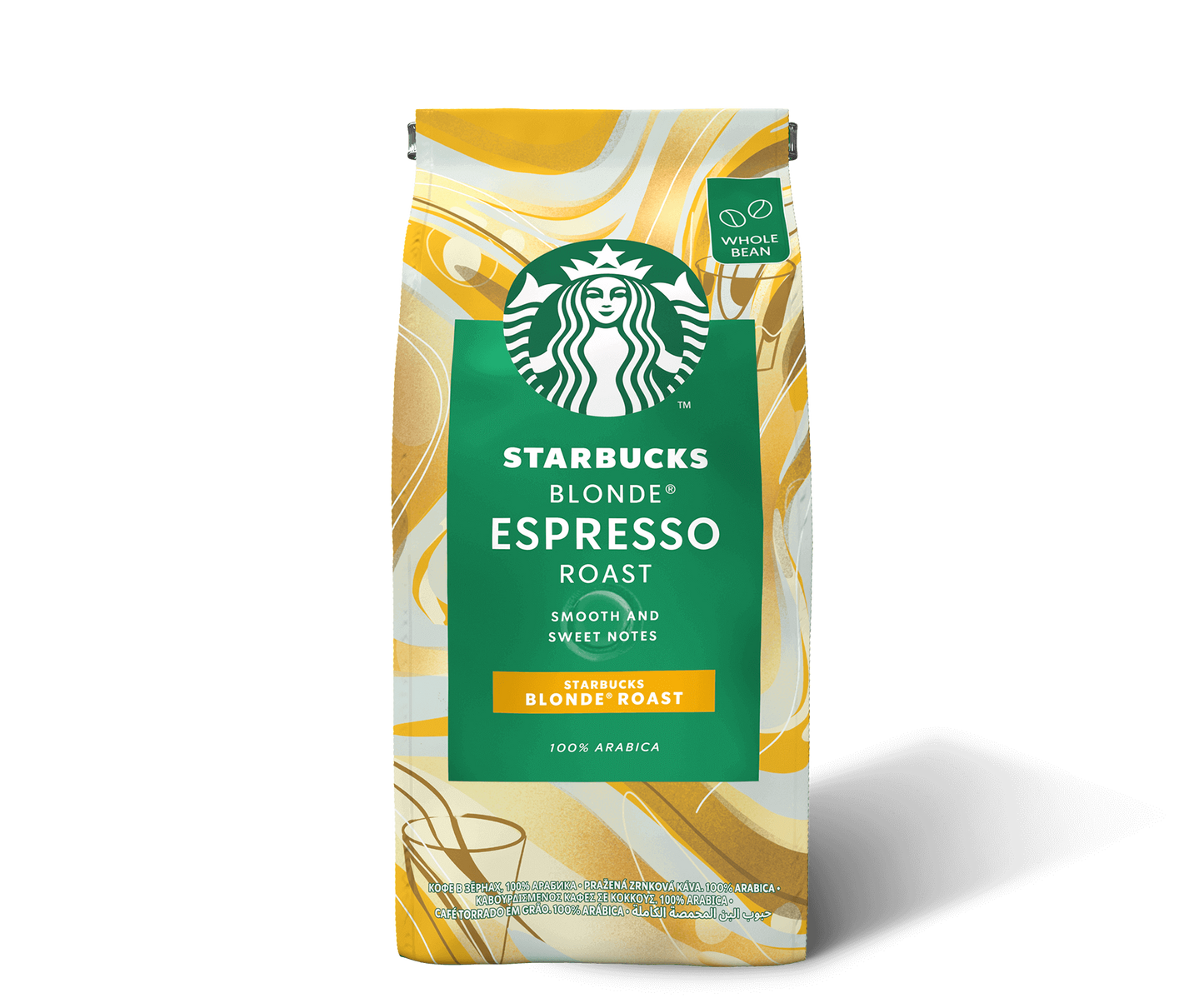 Starbucks Blonde Espresso Roast 200 g. Kaffeebohnen