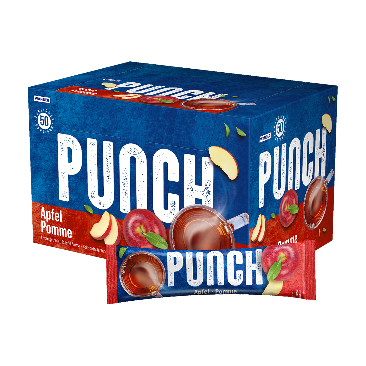 Wander Punch aux pommes, 50 x 22 g