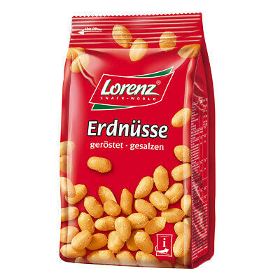Lorenz Erdnüsse geröstet & gesalzen, 125 g