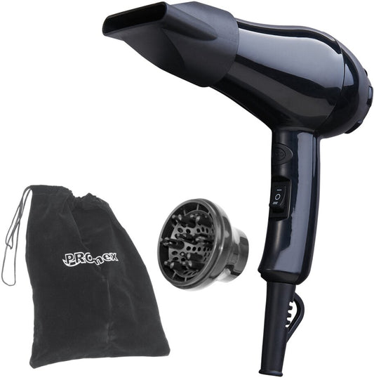 Promex travel hair dryer incl. diffuser 1050W