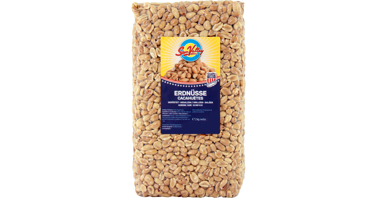 Sun Valley Peanuts Roasted Salted 2kg