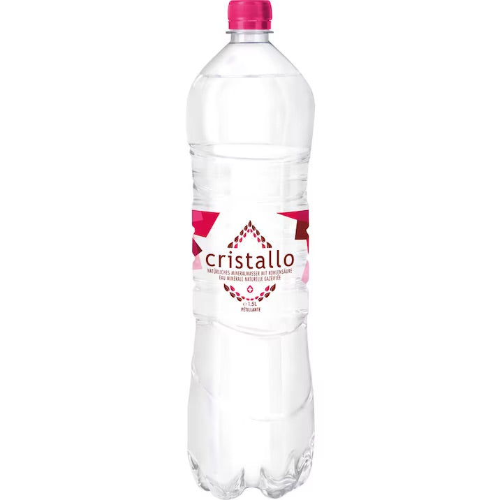 Cristallo red sparkling, PET 1.5 l