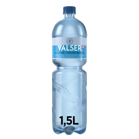 Alambic Calcium Magnésium Valser, PET 1,5 l 