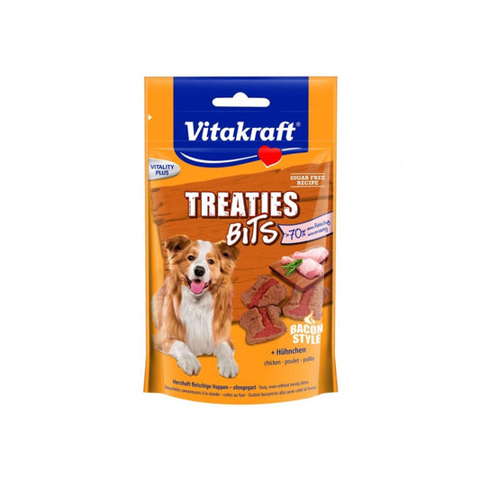 Treaties Bits Chicken Bacon 120g bag
