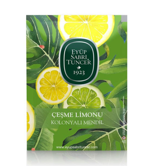 Eyüp Sabri Tuncer Cesme Lemon Refreshing Towel, Pack of 30 (Large)