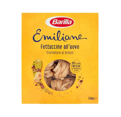 Barilla Emiliane Fettuccine all'uovo Pâtes aux Oeufs 500g