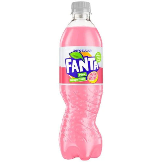 Fanta Zero Pink Grapefruit, 0.5l