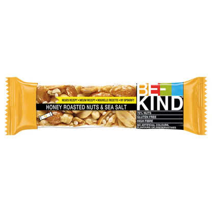 Be-Kind Honey Roasted Nuts & Sea Salt, 12 x 40 g