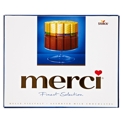 Merci chocolate light variety, 250 g