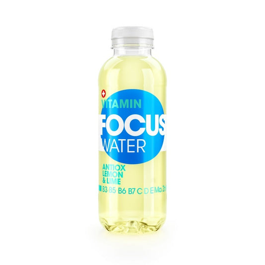 Focus Water, Antiox & Limette 0.5l