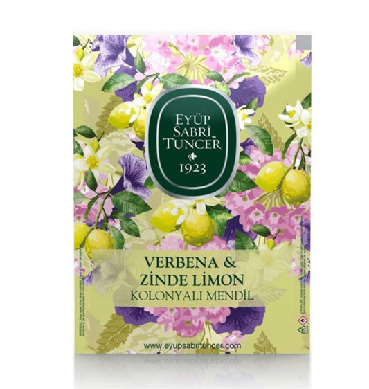 Eyüp Sabri Tuncer Verbena &amp; Vitality Lemon Refreshing Towel, Pack of 30 (Large)