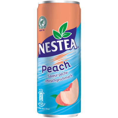 Nestea Peach Black Tea Tin, 33cl 