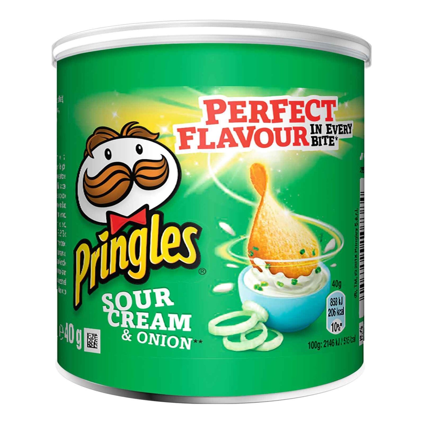 Pringles Sour Cream & Onion, 12 x 40 g