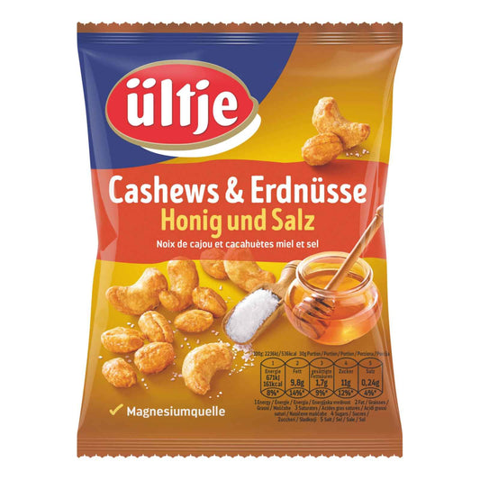 Ültje Cashew-Erdnuss Mix Honig & Salz, 200 g