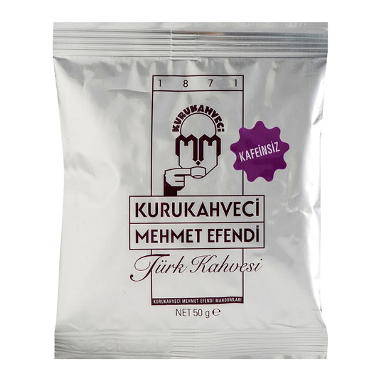 Entkoffeinierter Türkischer Kaffee Kuru Kahveci Mehmet Efendi 50 gr