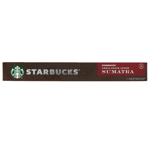 Capsules de torréfaction foncée Starbucks Sumatra par Nespresso